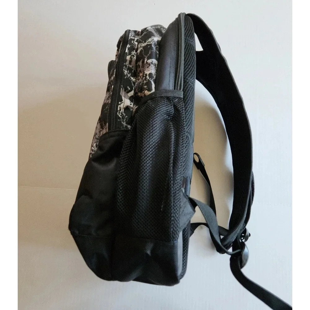 High Sierra Backpack Black Suspension Strap System Hiking Laptop School Travel‎
